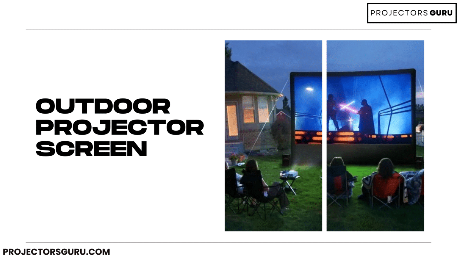 Outdoor Projector Screen