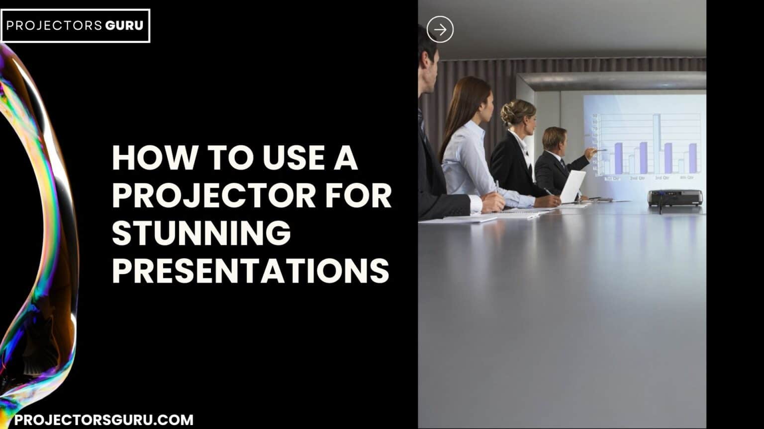 how to use a projector for presentation