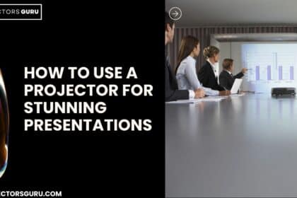 how to use a projector for presentation