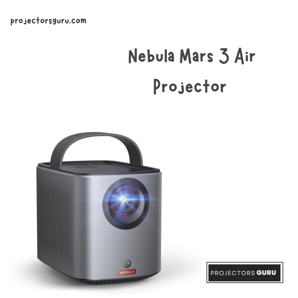 A view of Nebula Mars Air projector