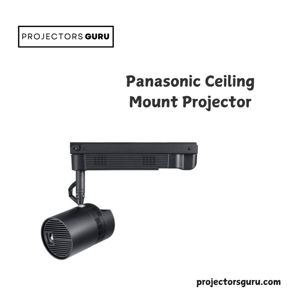 A view of the Panasonic Ceiling Mount Projector