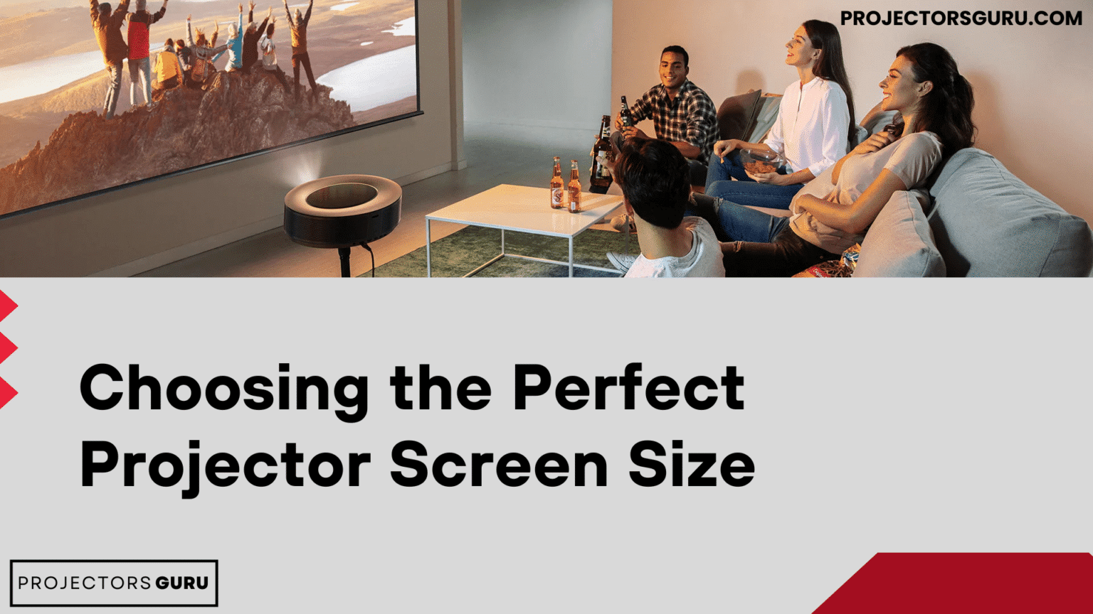 Choosing the Perfect Projector Screen Size