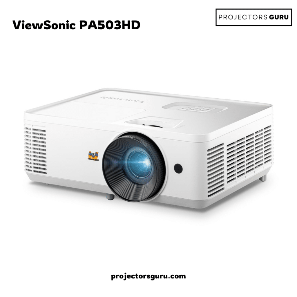 ViewSonic PA HD isolated on a white background