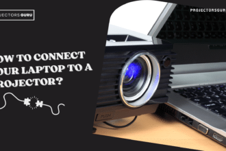 A guide to connecting yuour laptop to a projector