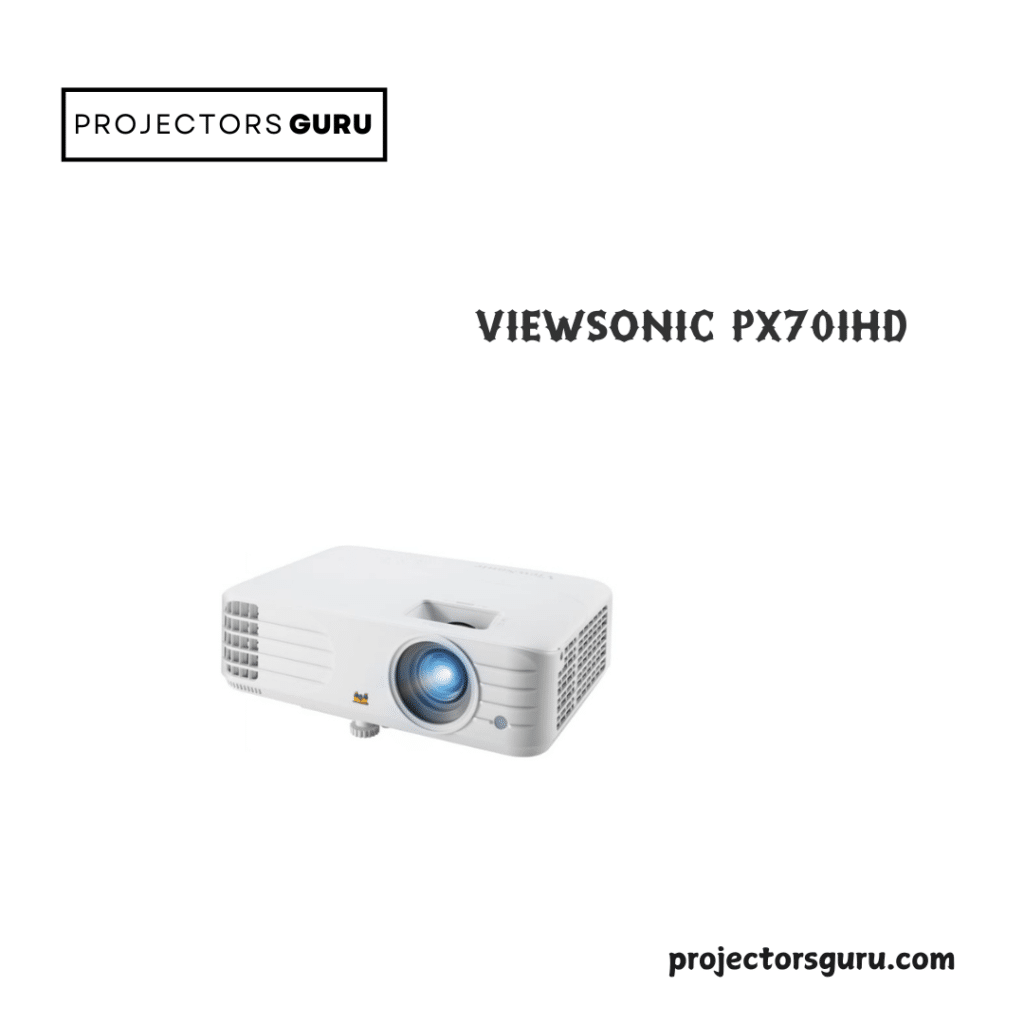 A view of the ViewSonic PX HD