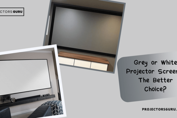 Grey or White Projector Screen The Better Choice