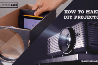 How to make a DIY projector at home