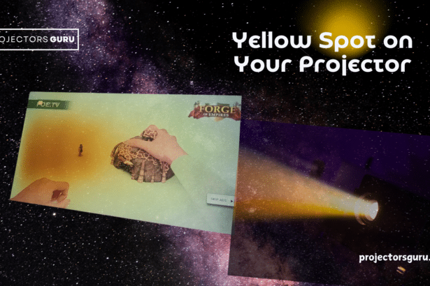 Yellow Spot Projector ( )